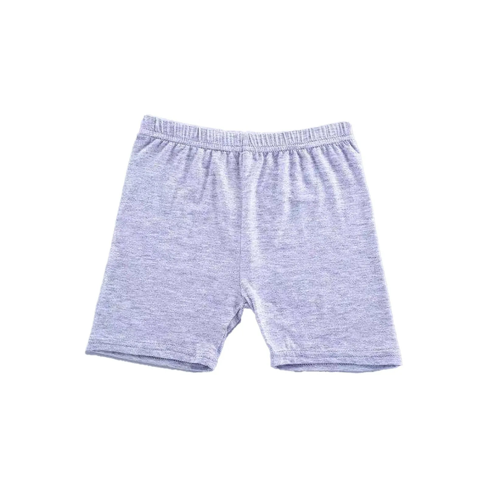 Girls Summer Safety Leggings Cycling Pants Children Anti-emptied Stretch Solid Color Mid-rise Yoga Dancing Shorts 1PC