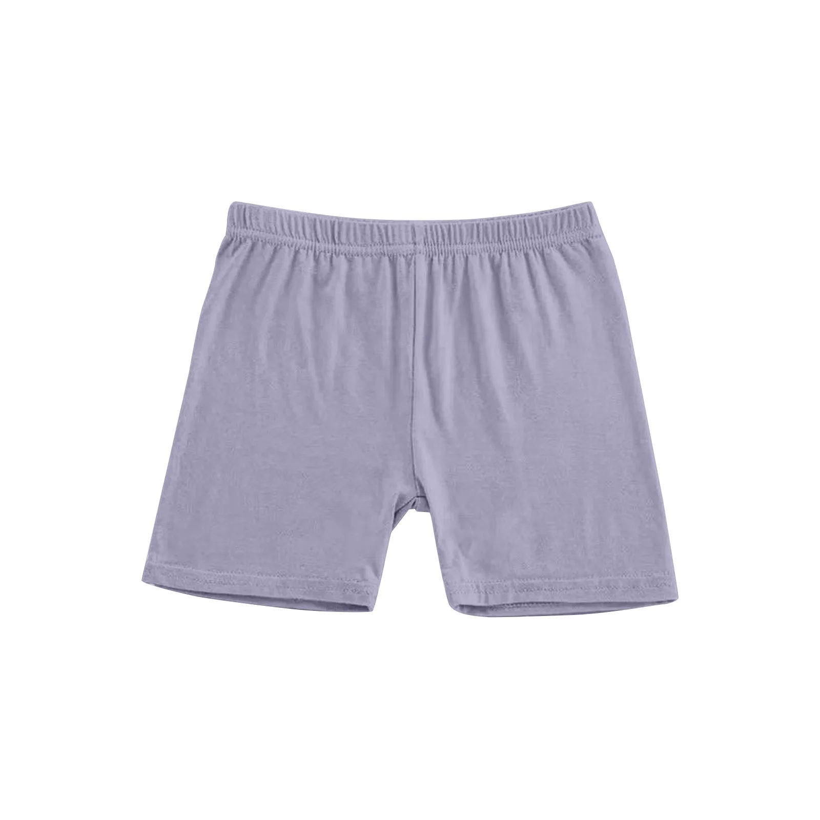 Girls Summer Safety Leggings Cycling Pants Children Anti-emptied Stretch Solid Color Mid-rise Yoga Dancing Shorts 1PC