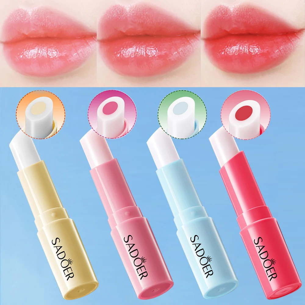 Honey Peach Sandwich Warm Changing Water Lipstick Moisturizing Warm Changing Lipstick 2.5g