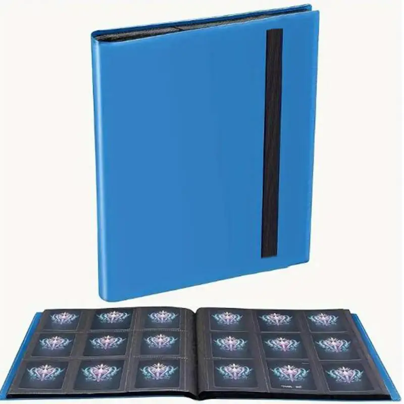 Collectible Card Binder Album 160/360/480 Card Holder 4/9/12 Grids Card Binder Album Large-capacity Card Binder Notebook