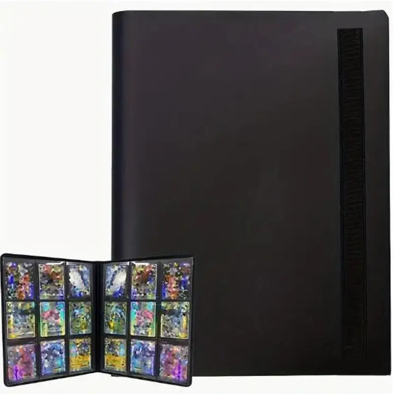 Collectible Card Binder Album 160/360/480 Card Holder 4/9/12 Grids Card Binder Album Large-capacity Card Binder Notebook