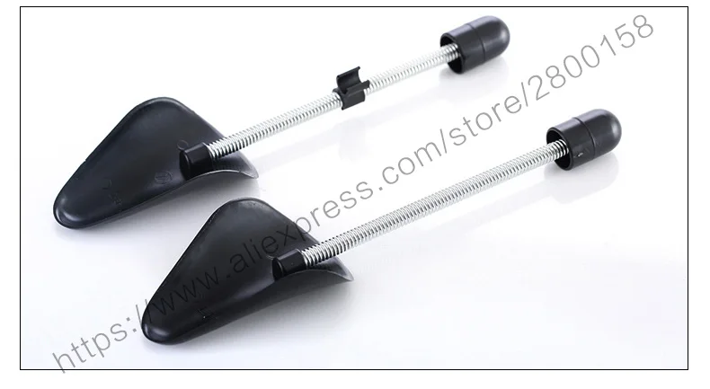 Household 1 Pairs Plastic shoes Holder Stretcher Shaper Adjustable Length Shoe Trees Support Prevent Deformation Wrinkle Crease