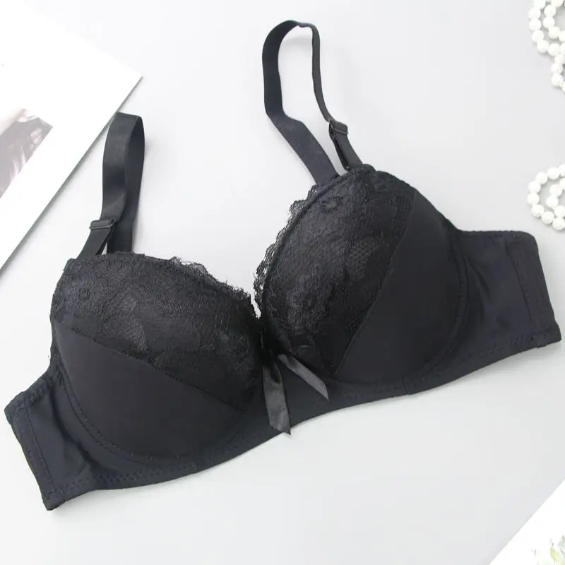 Plus Size Bras For Womens Seamless Lingerie With Pads DE Cup Bralette Push Up Brassiere Underwear Vest Wireless BH