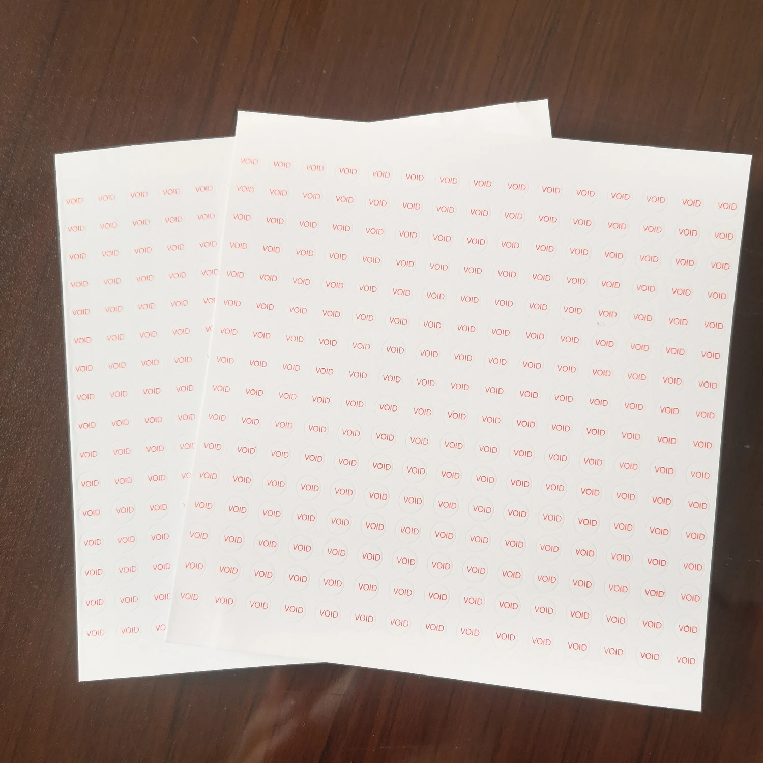400pcs 5mm Screw Hole Security Seal Warranty Void Brittle Paper Sticker Tamper Evident Removal Proof Repair Guanantee Stamps