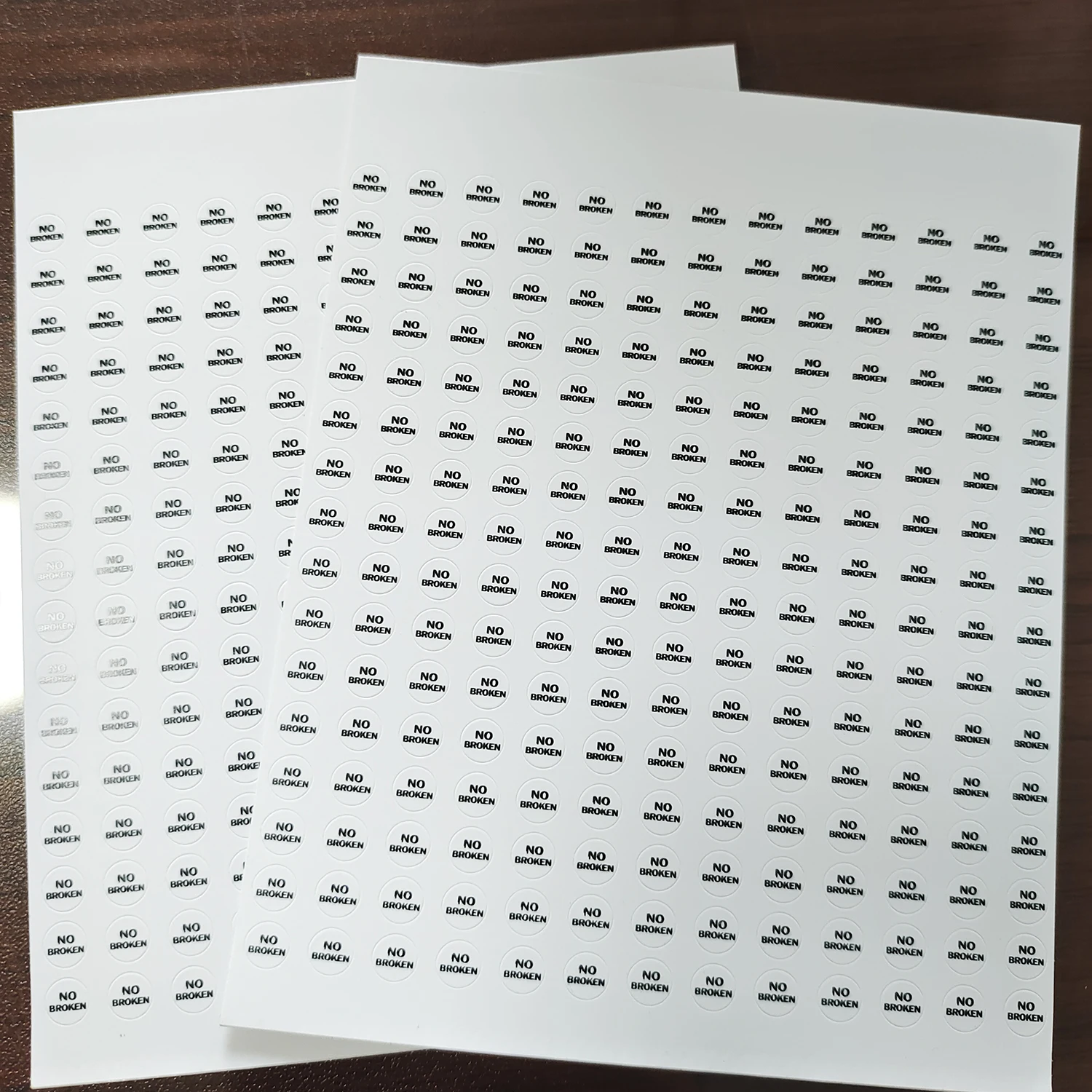 400pcs 5mm Screw Hole Security Seal Warranty Void Brittle Paper Sticker Tamper Evident Removal Proof Repair Guanantee Stamps