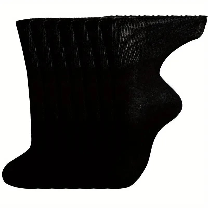 7 pairs women's non binding diabetes socks comfortable breathable shoes suitable for elderly and pregnant women for fat feet