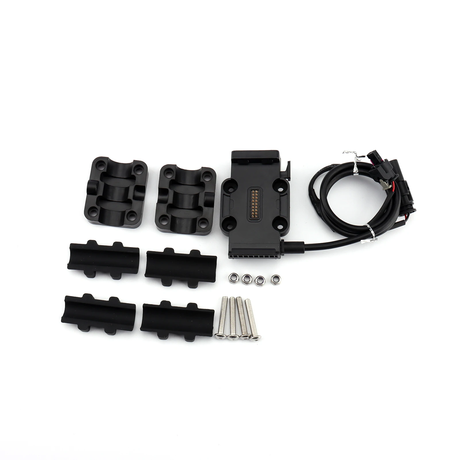 Universal Power Base Phone Navigation Bracket Power Supply Wireless Charing 12mm/22mm Roll Bar Base For BMW R1250GS ADV R1200GS
