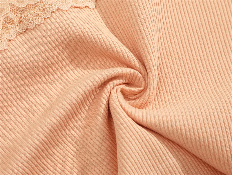 7PCS Cotton Panties For Women Seamless Ribbed Briefs Female Stretch Comfortable Underwear Ladies Low Waist Sexy Lingerie Solid