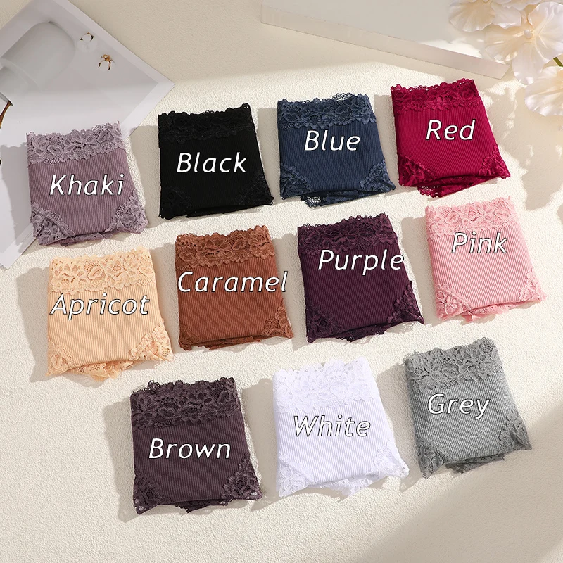 7PCS Cotton Panties For Women Seamless Ribbed Briefs Female Stretch Comfortable Underwear Ladies Low Waist Sexy Lingerie Solid
