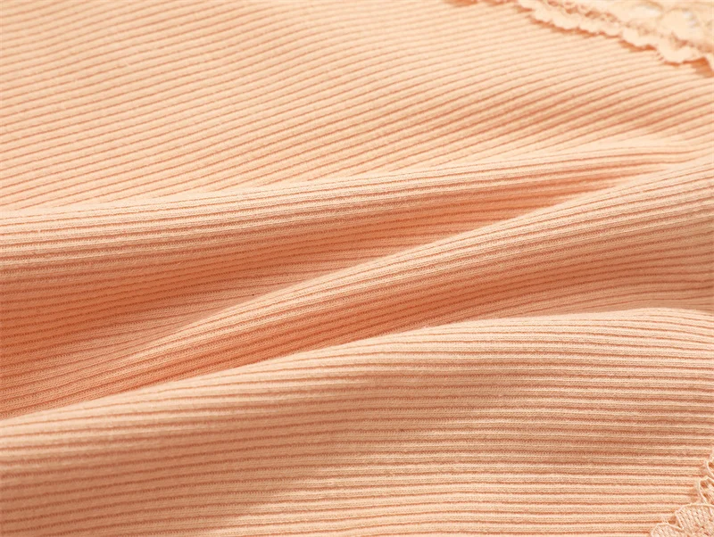 7PCS Cotton Panties For Women Seamless Ribbed Briefs Female Stretch Comfortable Underwear Ladies Low Waist Sexy Lingerie Solid