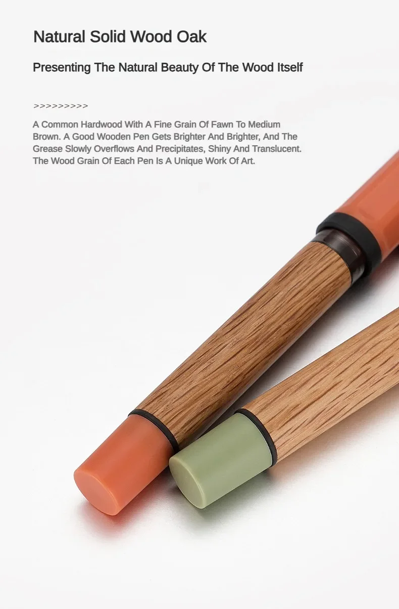 JINHAO 58 Wood / Scrimshaw Fountain Pen Colorful F EF Ink Pen High Quality Calligraphy Pen Stationery School Office Supplies