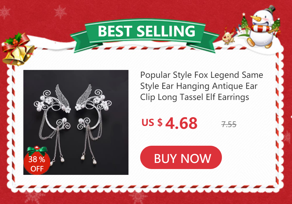 Fairy Beautiful Smart Ear Hang Side Hair Ornament New Bride Wedding Hair Jewelry