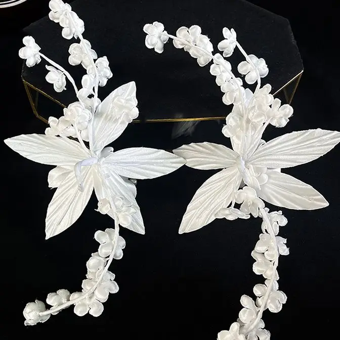 Fairy Beautiful Smart Ear Hang Side Hair Ornament New Bride Wedding Hair Jewelry