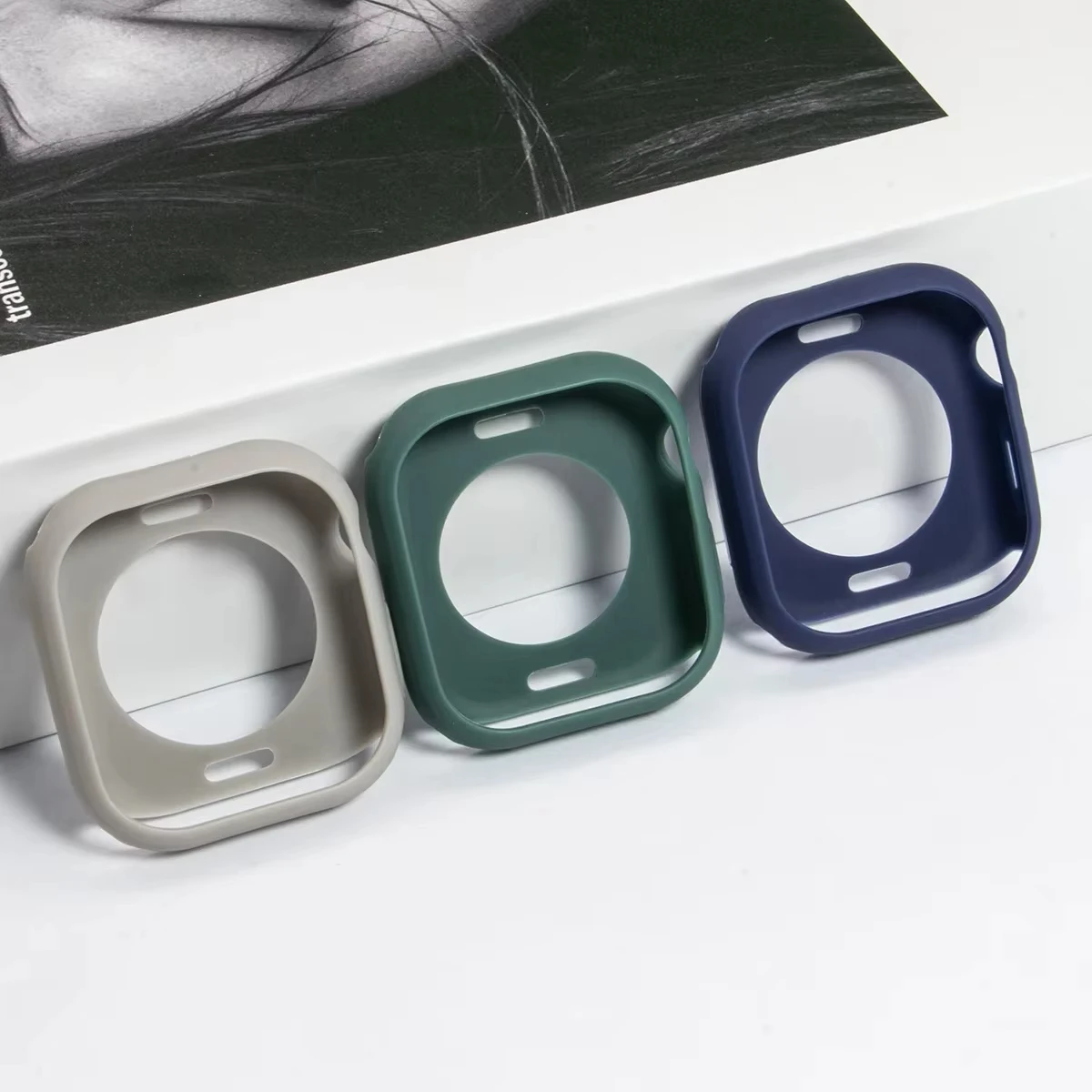 Case for Apple Watch 10 11 46mm 42mm Accessories Shockproof Protective Soft Silicone Bumper Shell Cover iwatch Series protector