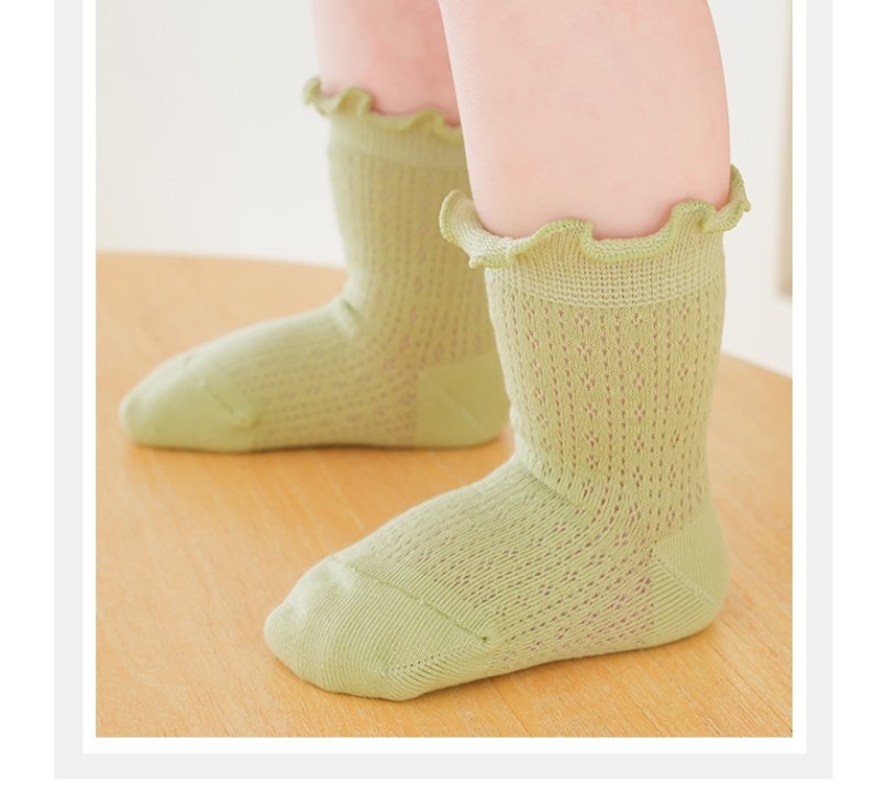 3Pairs Mesh Babies Socks for Girls Boy Ruffles Children's Socks Cheap Baby Stuff for Newborn Baby Items Kids Bebe Accessories