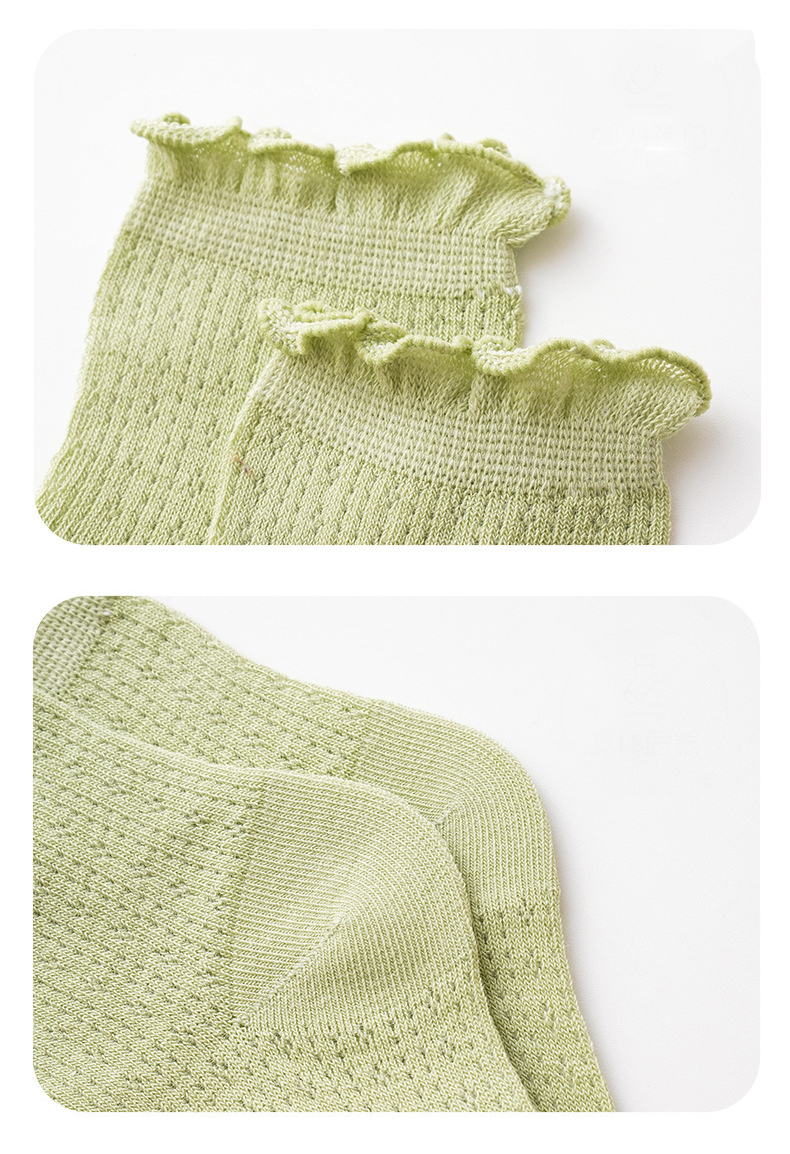 3Pairs Mesh Babies Socks for Girls Boy Ruffles Children's Socks Cheap Baby Stuff for Newborn Baby Items Kids Bebe Accessories