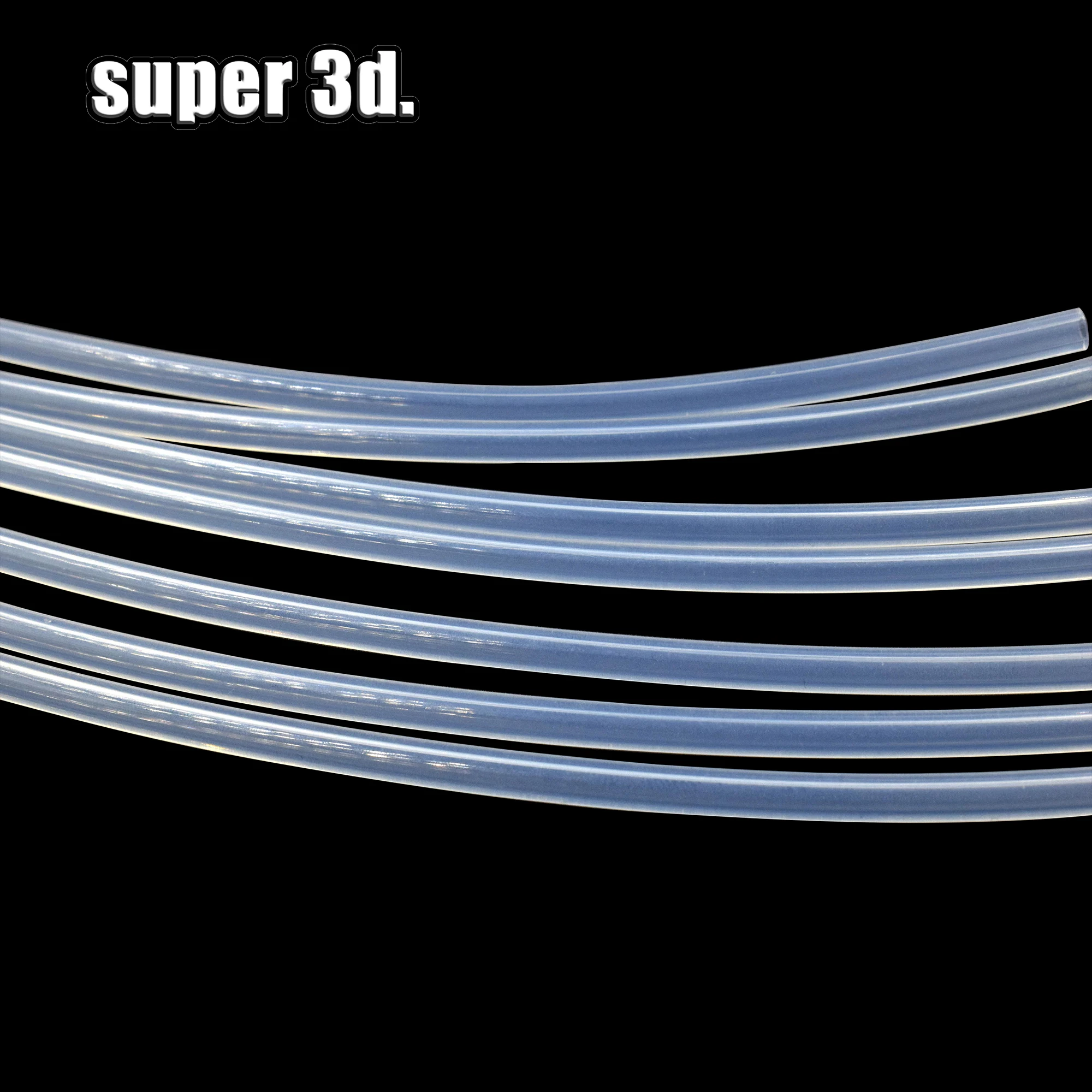 10m PTFE Tube Clear Pipe PFA ID 2mm OD 4mm For V5/V6 1.75mm Bowden Extruder J-head Hotend Throat 3D Printer Parts