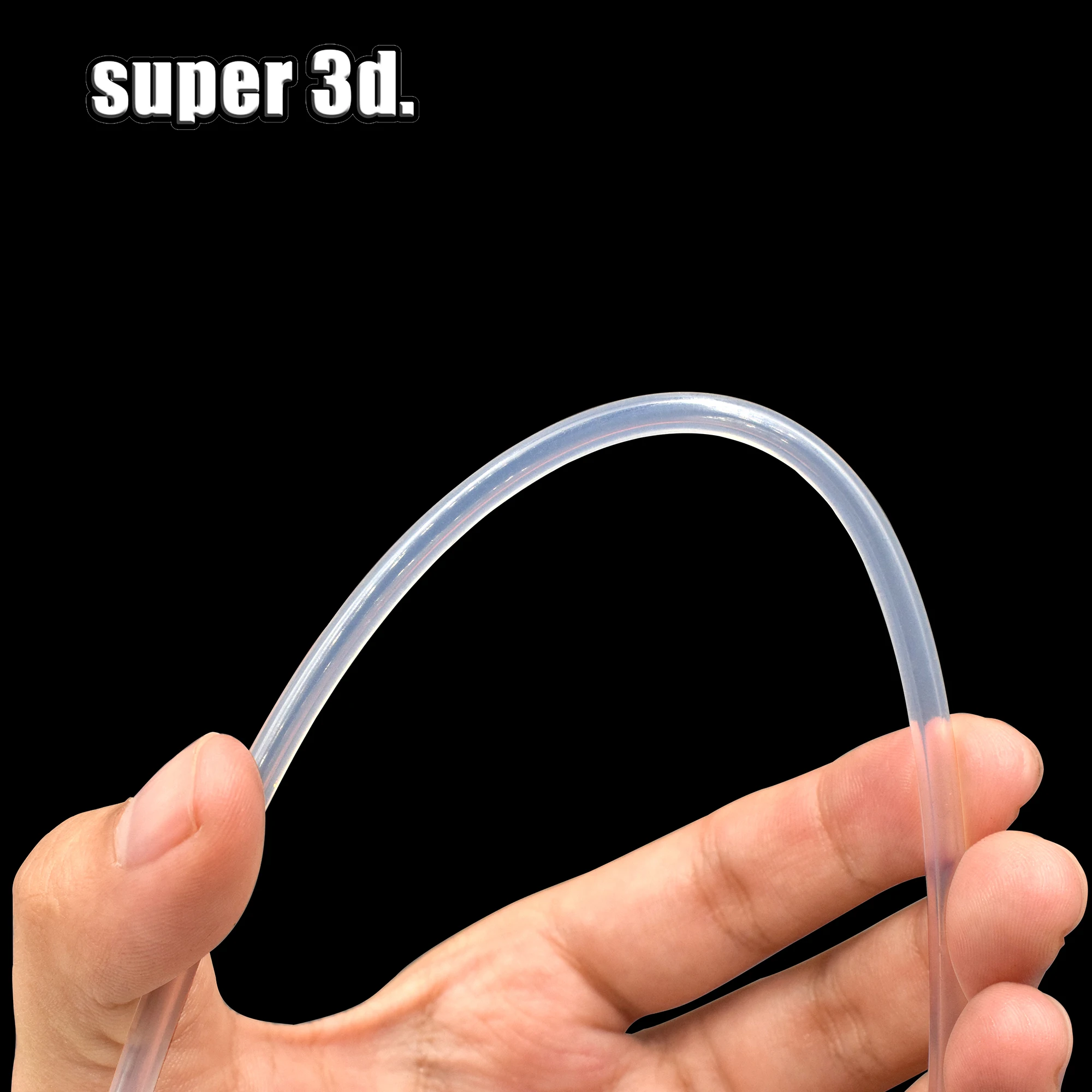 10m PTFE Tube Clear Pipe PFA ID 2mm OD 4mm For V5/V6 1.75mm Bowden Extruder J-head Hotend Throat 3D Printer Parts