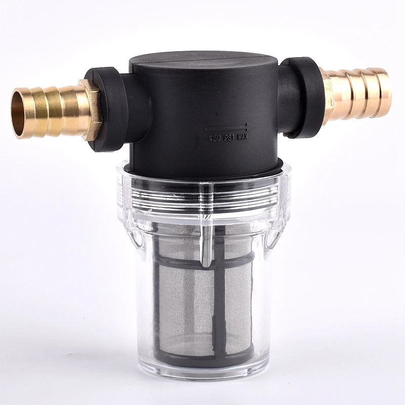 1/2" Rain Water Filter Agricultural Irrigation Garden Watering Filters Aquarium Water Tank Strainer 10~200 Mesh Copper Connector