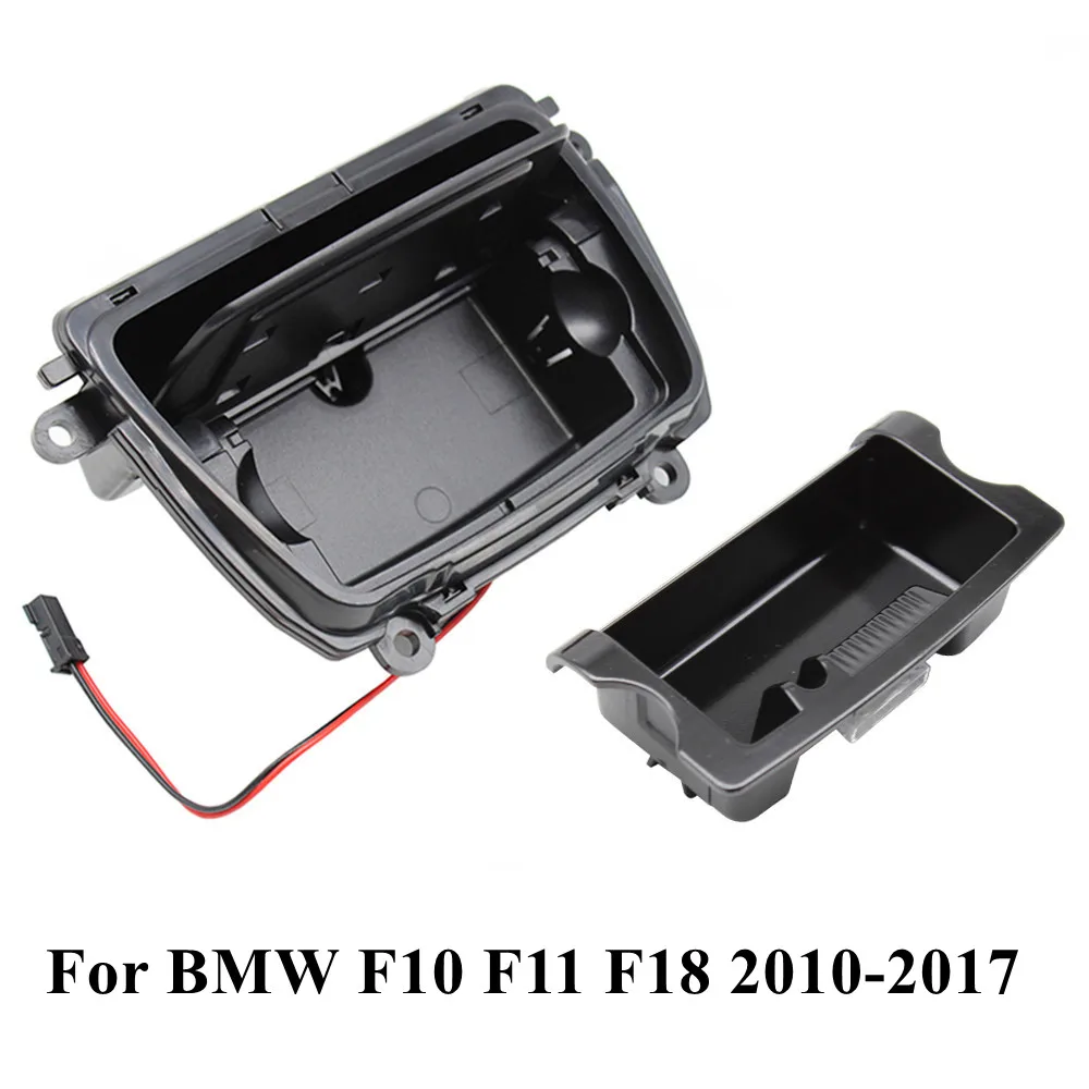 Car ABS Center Console Ashtray Assembly Liner Box Cover For BMW 5 Series F10 F18 520 523 525 528 530 535 2010-2017 51169206347