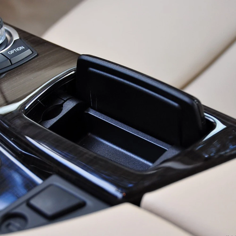 Car ABS Center Console Ashtray Assembly Liner Box Cover For BMW 5 Series F10 F18 520 523 525 528 530 535 2010-2017 51169206347