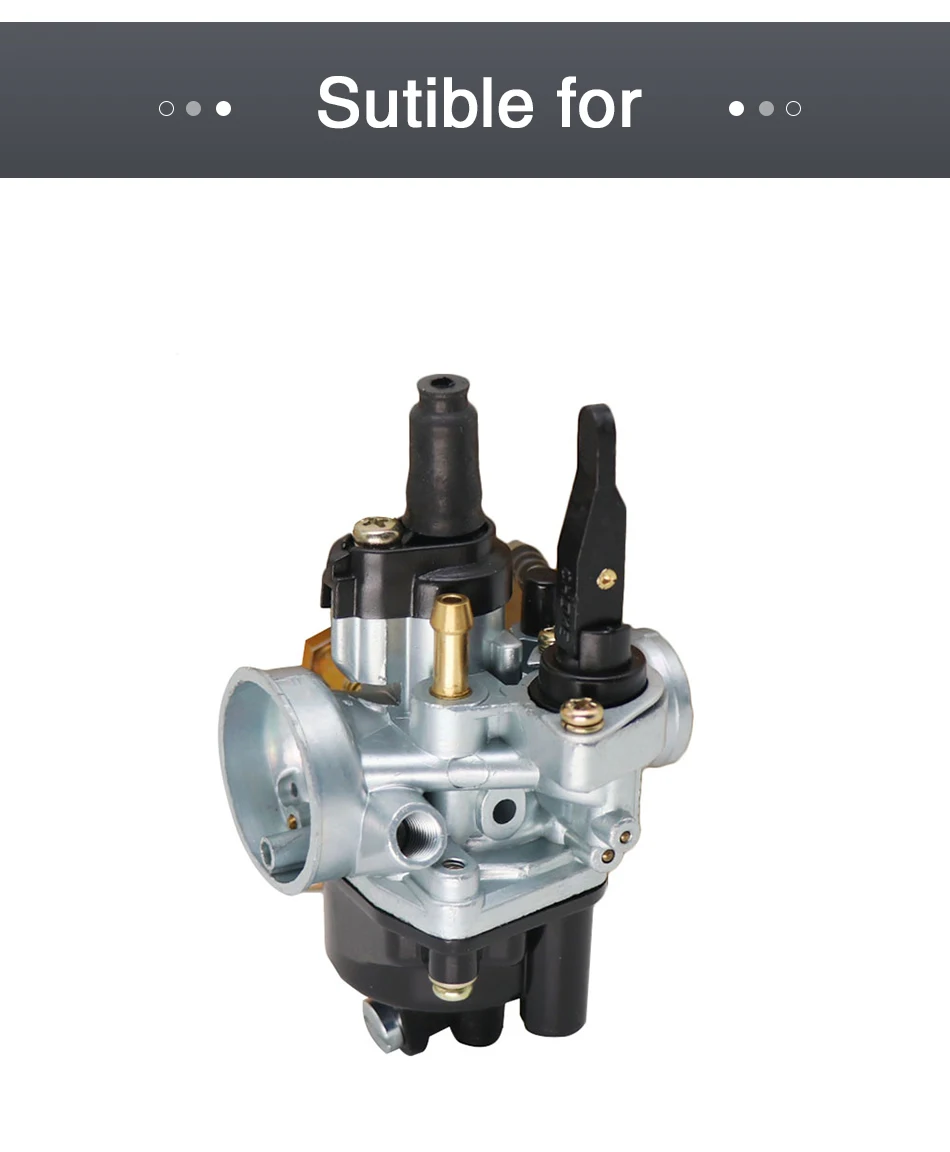 Sclmotos- For Dellorto PHVA/PHVB 17.5 Manual Choke Kit Lever Choke Assembly For Piaggio Zip 50 LX50 S50 Aprili Kymco