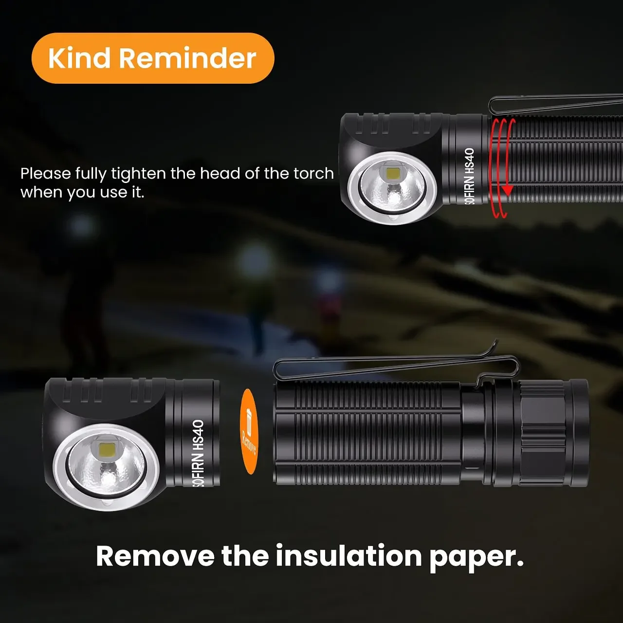 Sofirn HS40 USB C Rechargeable Headlamp 18650 Super Bright SST40 LED Torch 2000lm Flashlight with 2 Modes Power Indicator