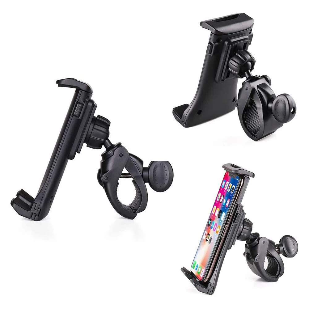 Untoom Bike Tablet Holder Indoor Gym Treadmill Handlebar Bracket Stand for Tablet Mobile Phone Support For 4-12inch Devices iPad