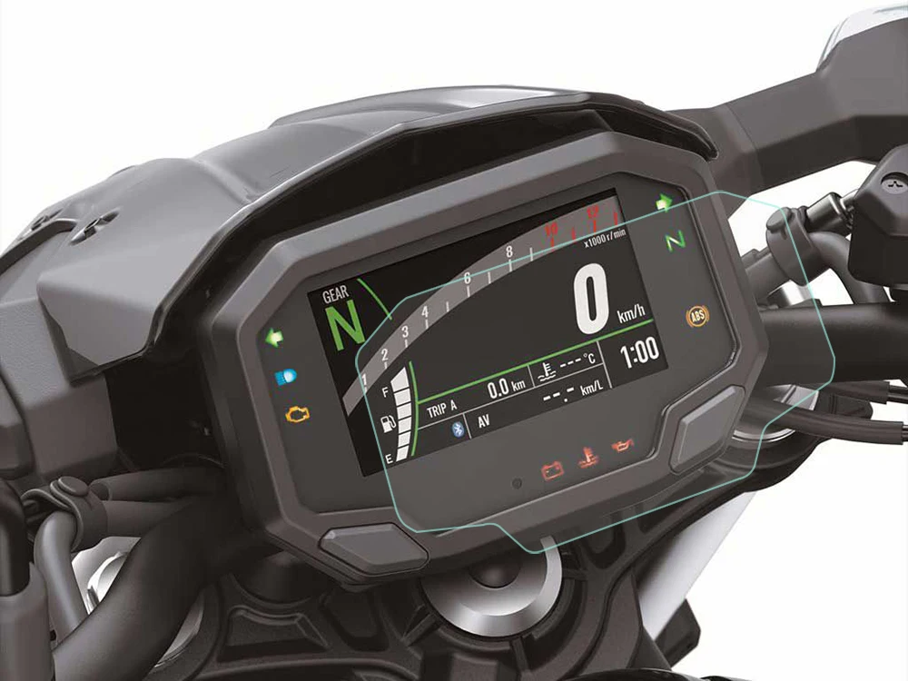 Motorcycle Screen Protector Instrument Speedometer Cluster Scratch Protection Film For Kawasaki Ninja650 Z650 Z900 2020-