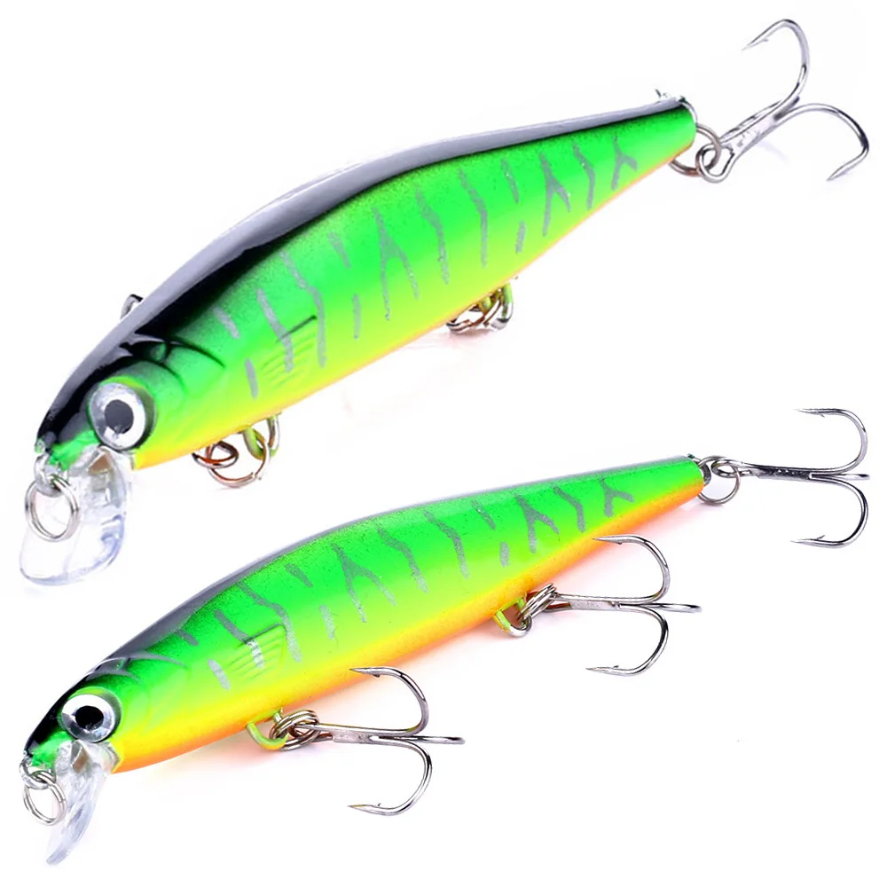 10PCS/Lot Minnow 8g 9g 13.3g 26g Fishing Lure Floating HardBait Pesca Tackle Jerkbait Swimbait Sinking Wobbler Artificial Bait