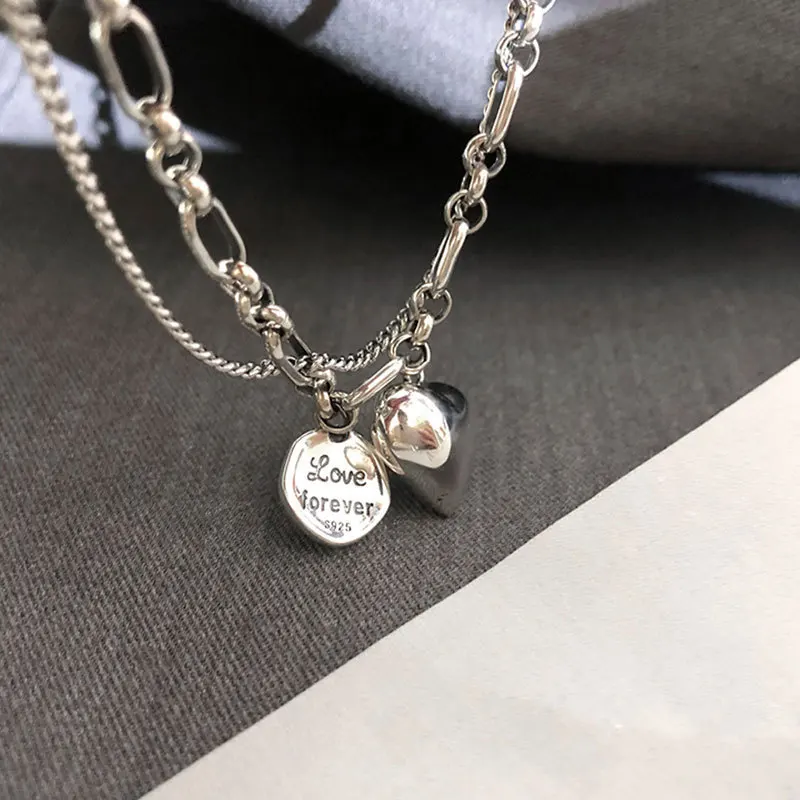 925 Sterling Silver Charms Bracelets For Women Fashion Retro Bracelet Valentine's Day Present Charm Bracelet