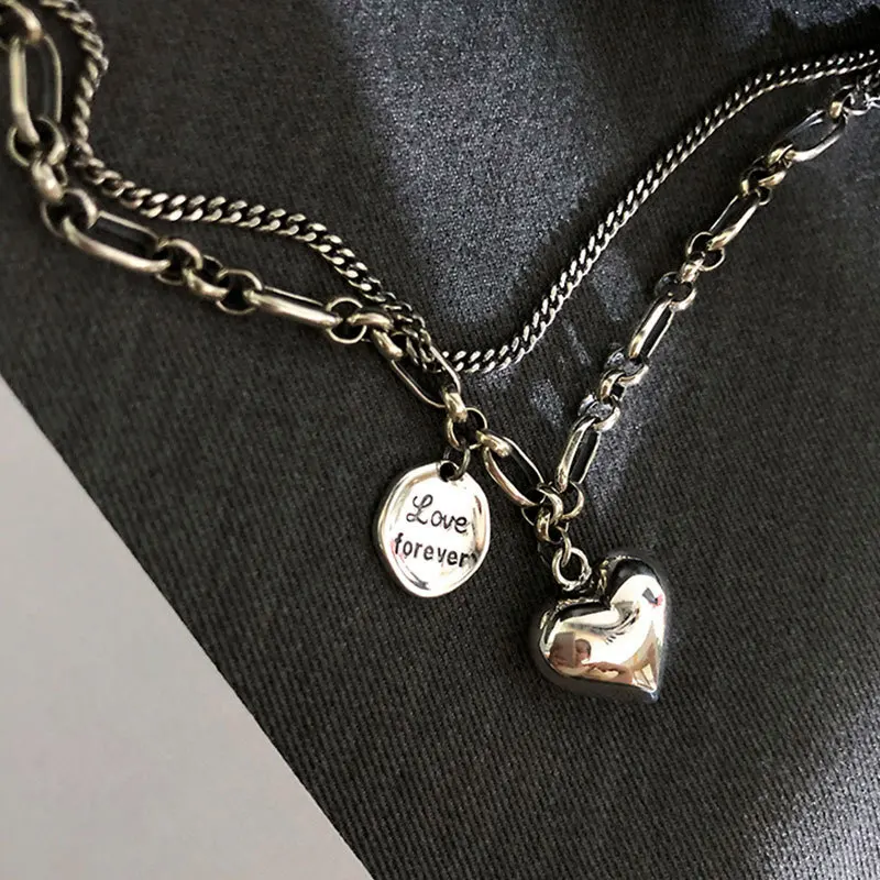 925 Sterling Silver Charms Bracelets For Women Fashion Retro Bracelet Valentine's Day Present Charm Bracelet