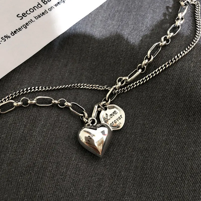 925 Sterling Silver Charms Bracelets For Women Fashion Retro Bracelet Valentine's Day Present Charm Bracelet