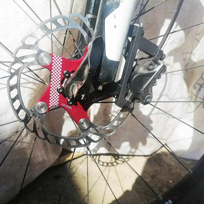 MEROCA Bicycle Disc Brake Adapter Mtb Disc Brake Converter Mountain Bike Bracket Cycling Caliper Mount For 160 180 203mm Rotor