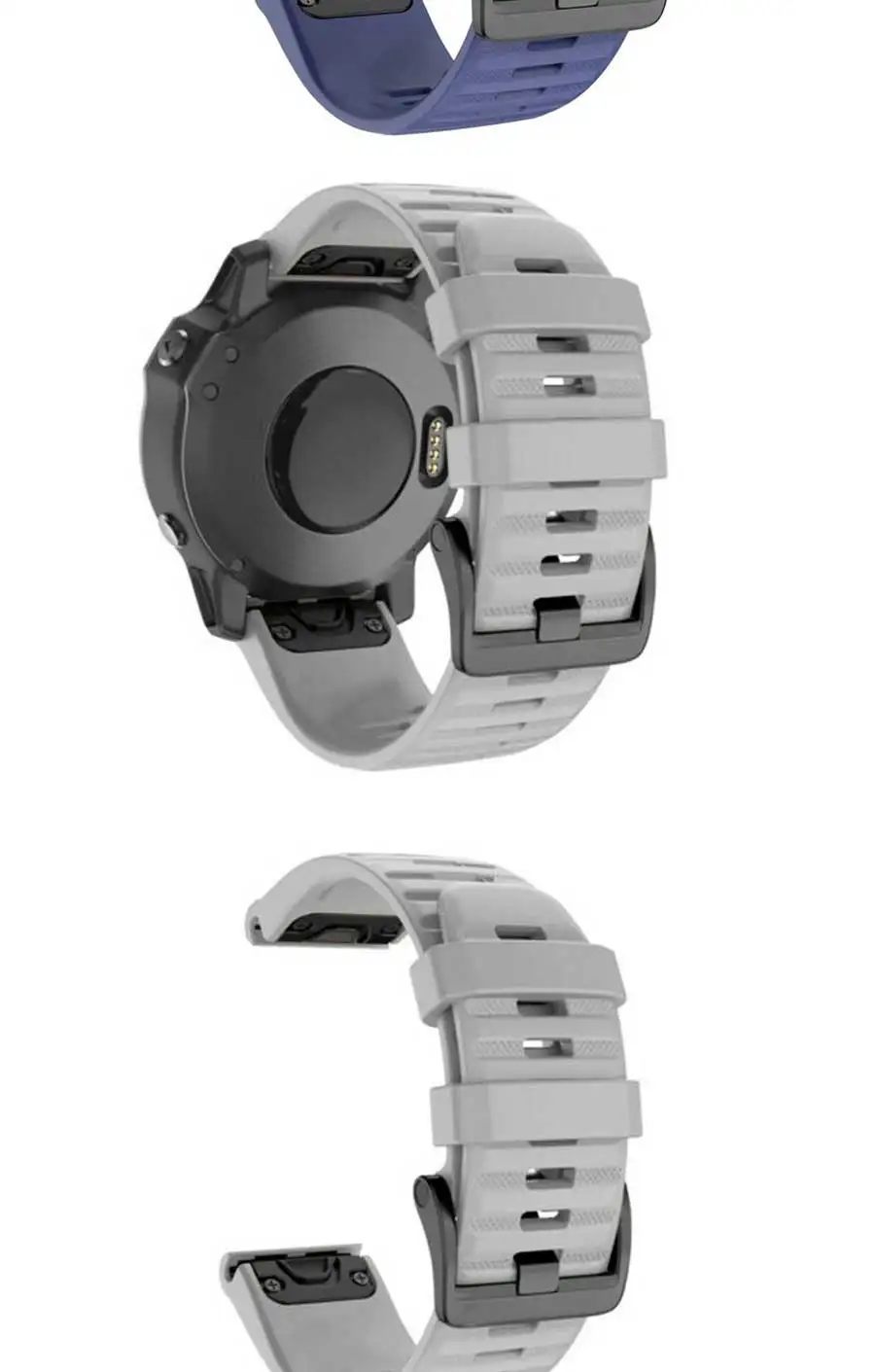 26 22 20MM Watch Band Strap For Garmin Fenix 6X 6 Pro 7X 7 7S 8 47mm 51mm E Silicone Wristband Fenix Epix Pro 5S 5 Plus Bracelet