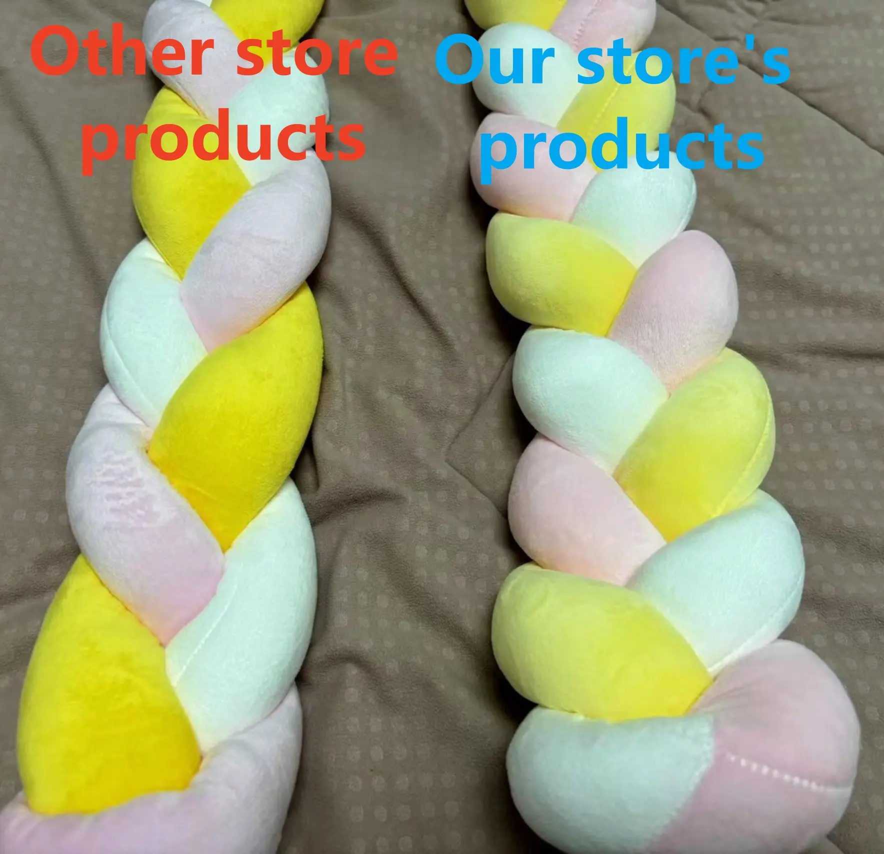 1M/2M/3M/4M Baby Bumper Bed Braid Knot Pillow Cushion for Infant Crib Protector Cot Room Decor Bedding Set Boy Decoration