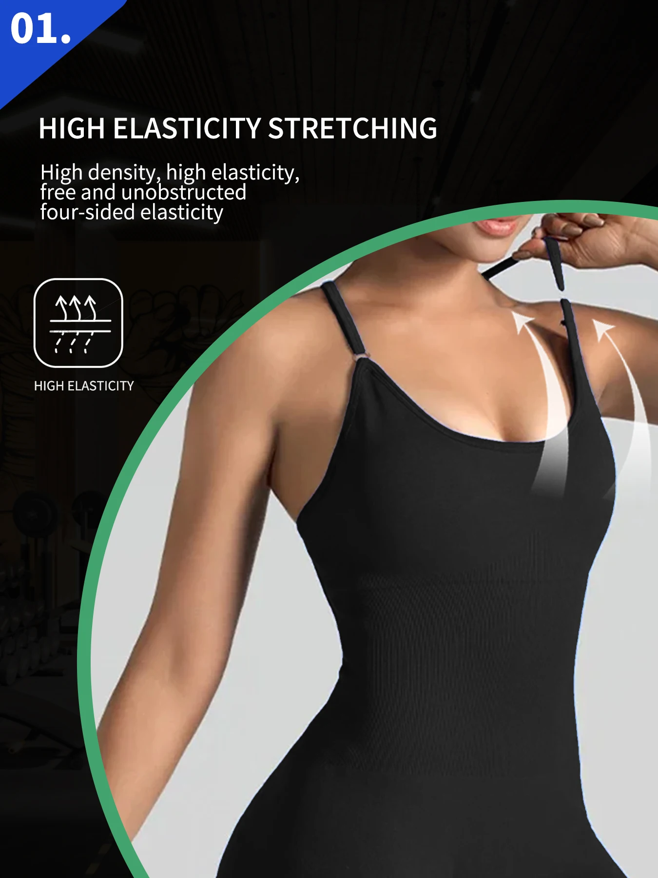 One-Piece Yoga Jumpsuit Skinny Short Sportswear Woman Gym Clothing Workout Clothes Fitness Stretch Bodysuit For Women Tracksuit