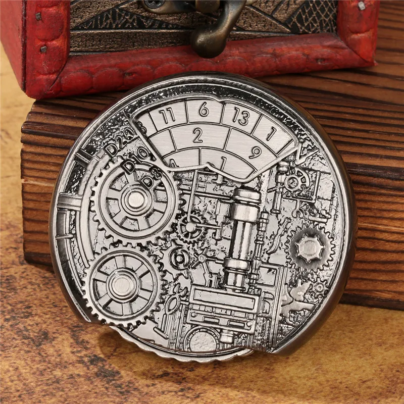 Steampunk Gear Shape Metal Dice 7-in-1 Roulette for Table Board Game Role Play Gaming Accessory Rotating Wheel Wedding Gift Set
