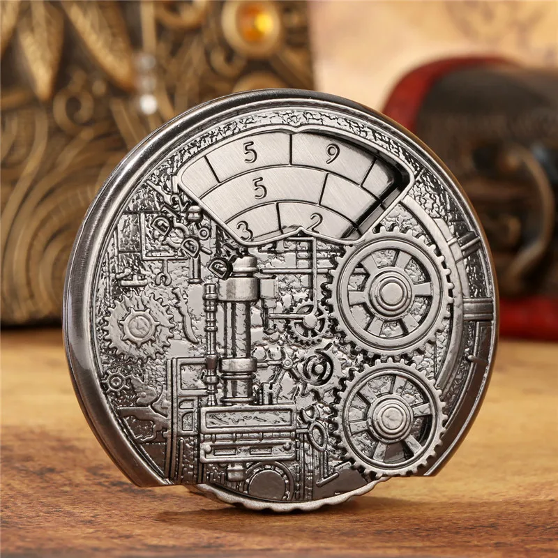 Steampunk Gear Shape Metal Dice 7-in-1 Roulette for Table Board Game Role Play Gaming Accessory Rotating Wheel Wedding Gift Set
