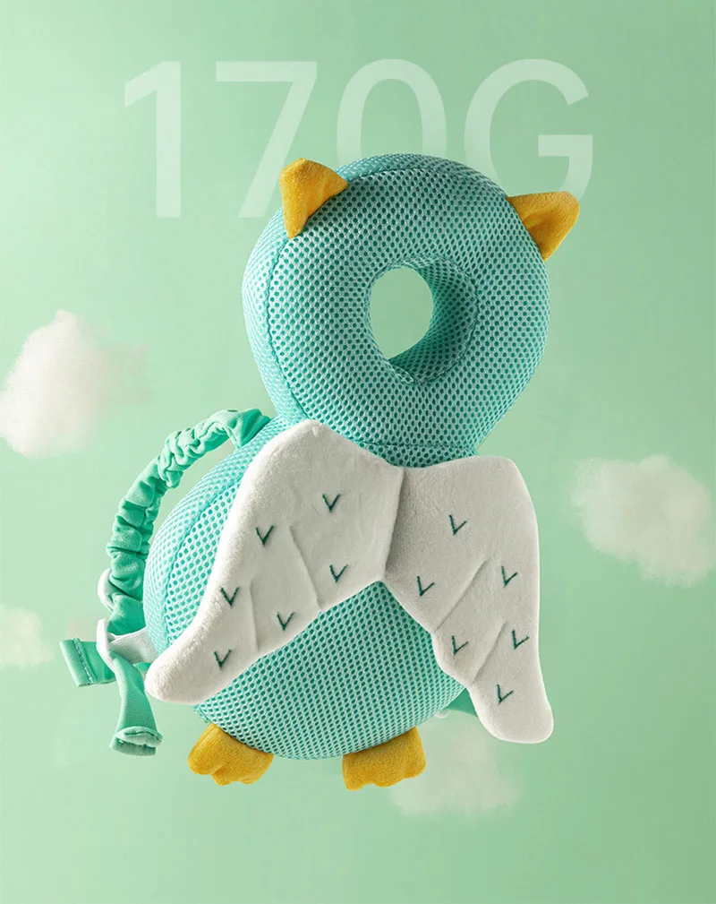 Baby Head Protector Backpack Pillow For Kids 1-3Y Toddler Children Soft PP Cotton Protect The Back Of The Brain Security Pillows