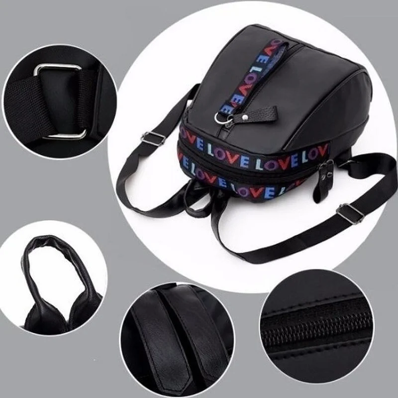 Mini Men's Backpack Fashion Small Black Shoulder School Bag for Man Canvas Designer Waterproof Sports Travel Male Backpacks
