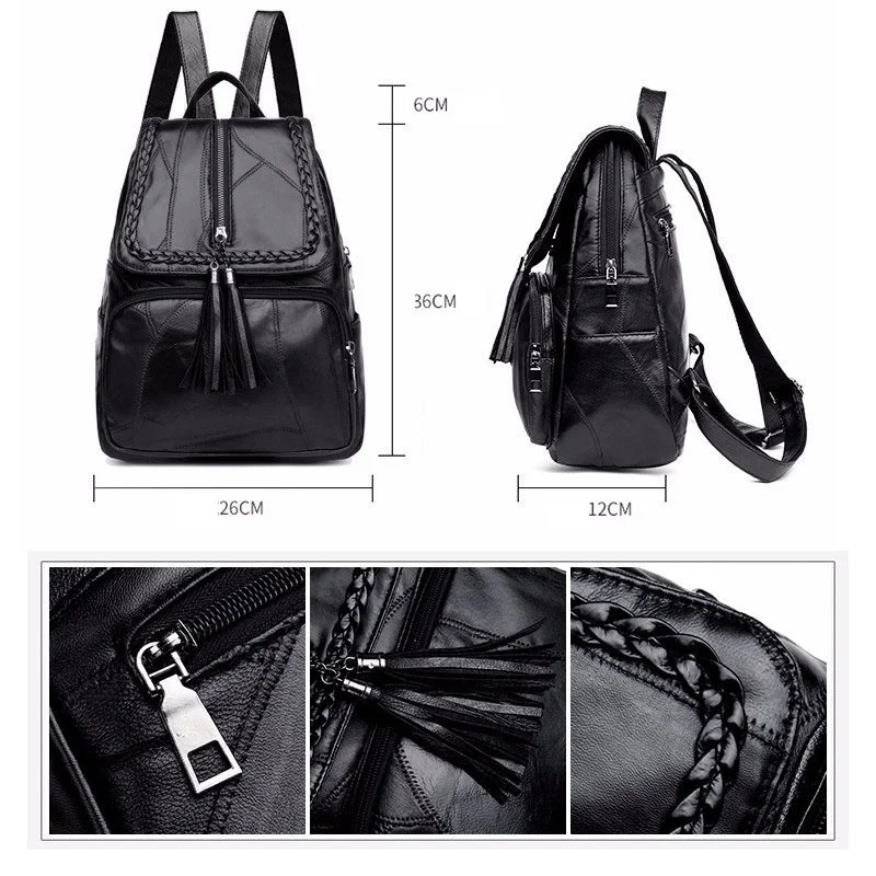 Mini Men's Backpack Fashion Small Black Shoulder School Bag for Man Canvas Designer Waterproof Sports Travel Male Backpacks