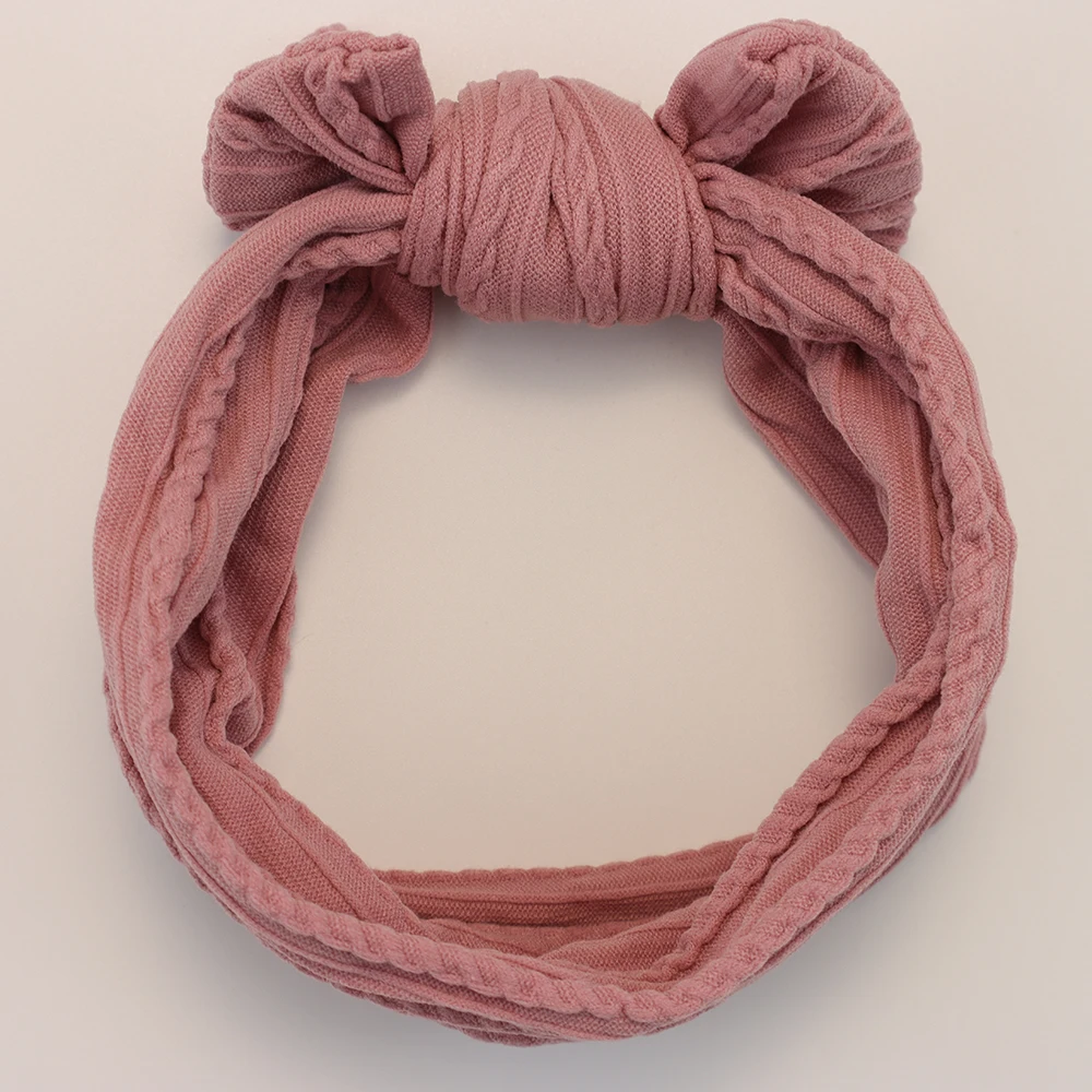 5Pcs Baby Girl Headbands Lot Baby Bow Headband Newborn Gift Elastic HairBands Children Turban Kids Infant Hair Accessories