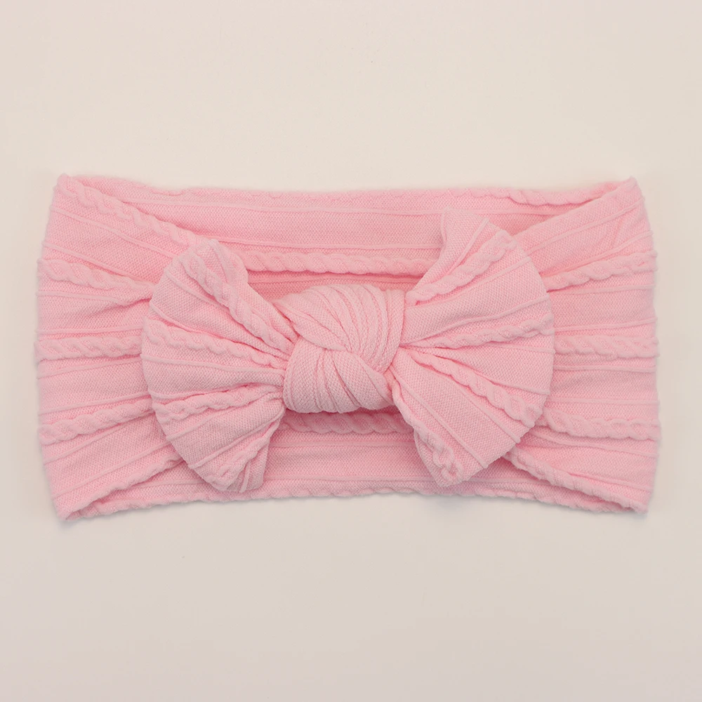 5Pcs Baby Girl Headbands Lot Baby Bow Headband Newborn Gift Elastic HairBands Children Turban Kids Infant Hair Accessories