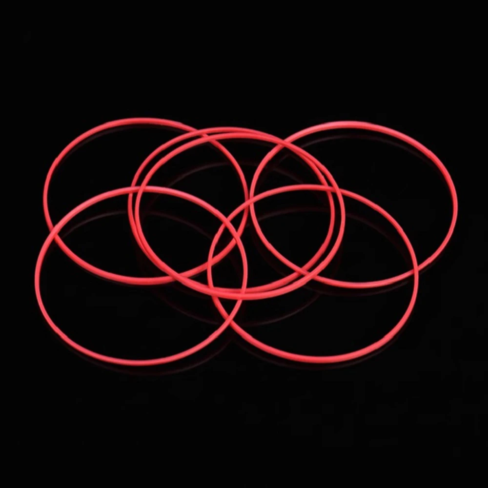 1/2/4PCS Red Gasket Ring Dia 25-42MM Waterproof Gasket Fit For Tissot Watch Case Back Cover T035 Couturier 1853 Case Ring Part