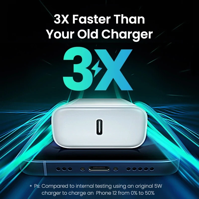 35W PD Fast Charger For iPhone 16 15 14 Pro Max High Speed Wall Charger Adapter Type C Cable EU Plug Quick Charge Charger