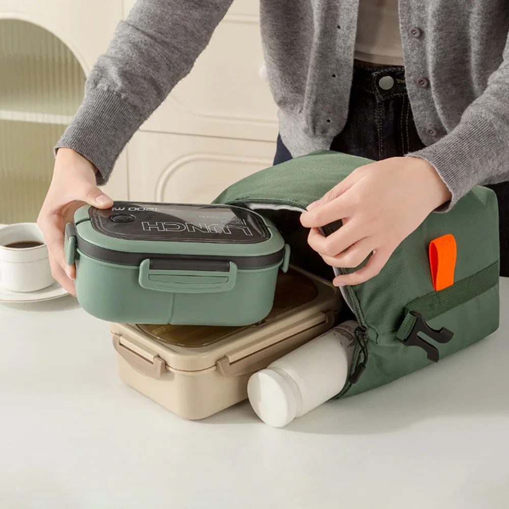Lunch Bag Fresh Keep Lunch Box, Leakproof Cooler Bag, Food Lunch Containers, Lunch Tote Bags, for Work, Office, Picnic, Travel