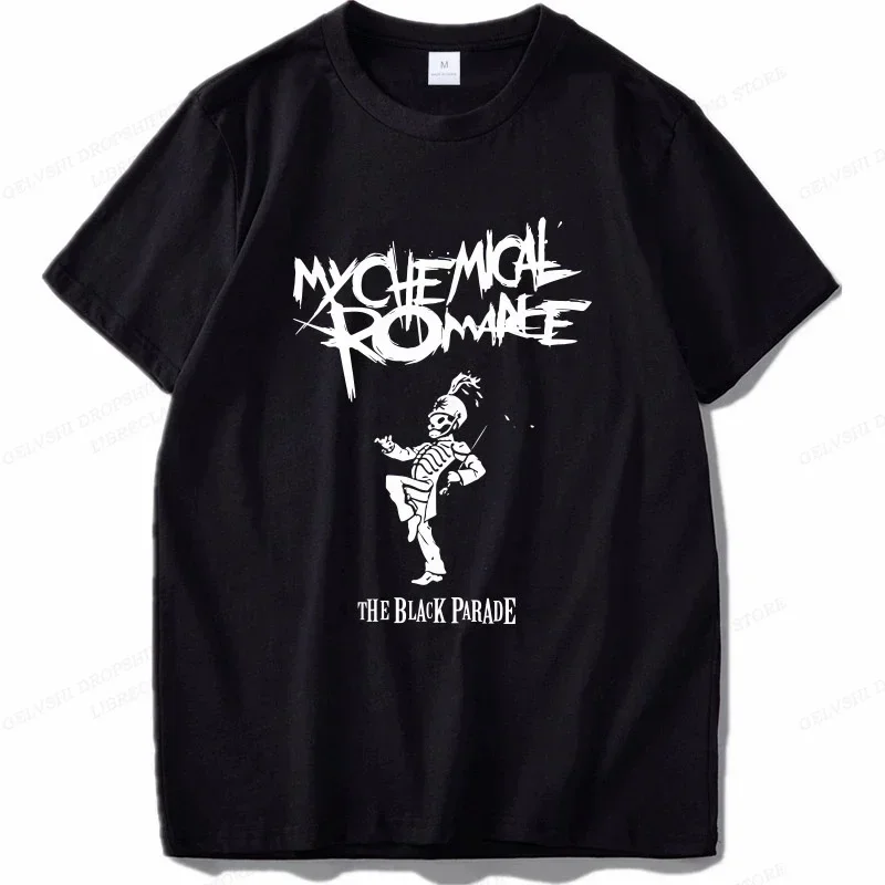 My Chemical Romance T Shirt Women Fashion T-shirts Cool Hip Hop Men Tshirt Casiual Summer Vintage Anime Unisex Top Tee