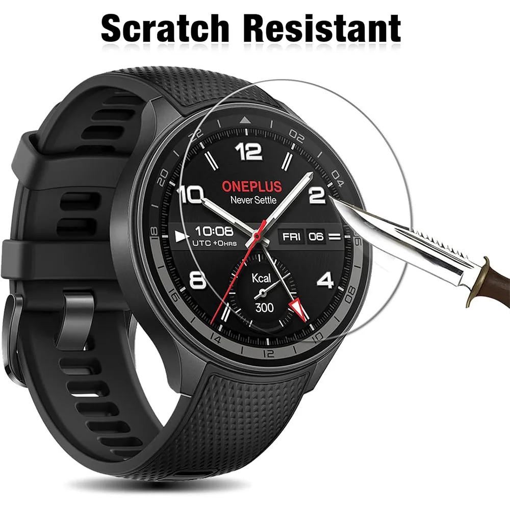 3PCS Tempered Glass Films Guard for Oneplus Watch 3/ OnePlus Watch 2R Screen Protector Protective Glass Film Accessories