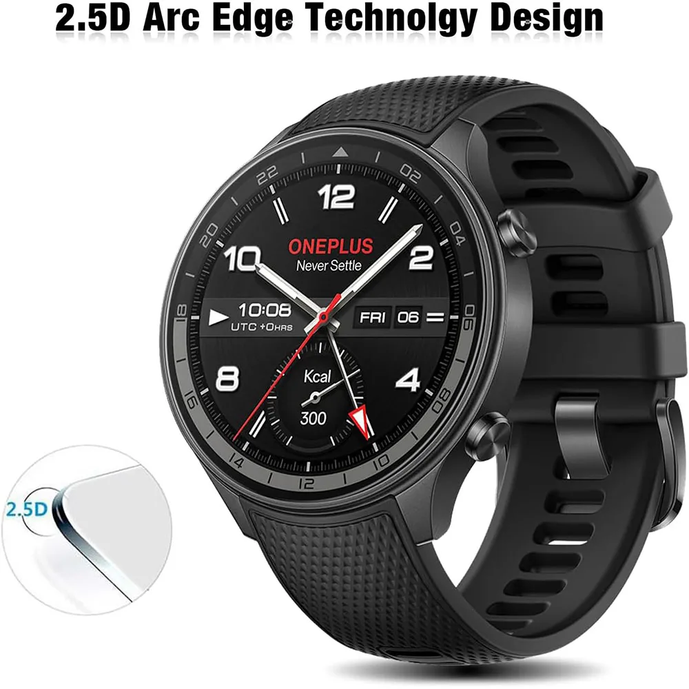 3PCS Tempered Glass Films Guard for Oneplus Watch 3/ OnePlus Watch 2R Screen Protector Protective Glass Film Accessories